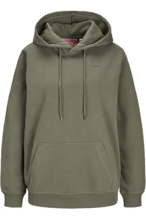 JJXX Damen JXABBIE RLX LS Every Hood SWT NOOS Sweatshirt, /Detail:Rosin Logo, M