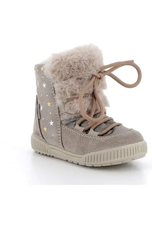 Primigi Jungen Mädchen Ride 19 GTX Schneestiefel, BEIGE Scuro-Pietra, 21 EU