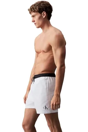 Calvin Klein Herren Badeshorts Medium Drawstring Mittellang, , XXL
