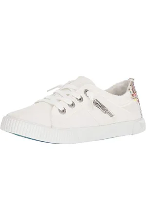 Blowfish Damen Fruit Turnschuh, Leinwandbild, geräuchert, Weiß, 40 EU