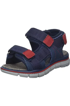 Primigi Tevez Durchgängies Plateau Sandalen, BLU-BLU Scuro, 27 EU
