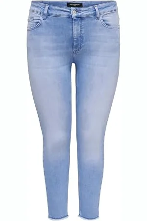 ONLY Damen Carwilly Reg Sk ANK Rw Rea4348 Noos Skinny Jeans, , 52W x 32L
