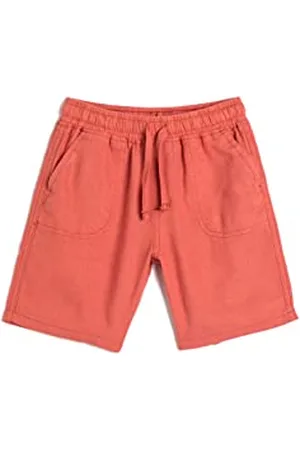 Koton Boys Shorts Linen Blend Drawstring Pockets
