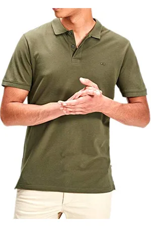 JACK & JONES Male Polo Shirt Klassisches, Grün, , XL