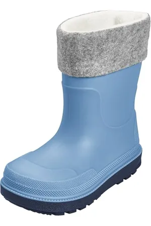 Playshoes Regenstiefel mit Futter (Herausnehmbar) Unisex Kinder Gummistiefel, , 28 EU