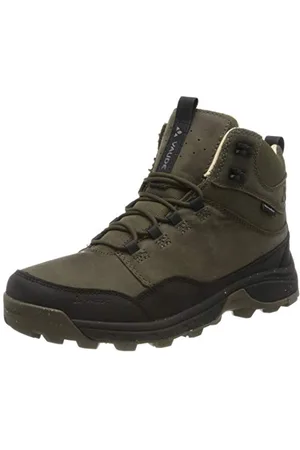 Vaude Wasserdichte Wanderstiefel für Damen “HKG Core Mid STX”, leichte Wanderschuhe für ausgiebige Touren, bequeme und rutschfeste Outdoorschuhe in braun - Größe 39,5