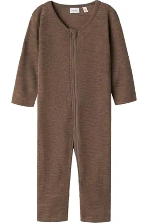 NAME IT Nbmwossa Wool/Silk Rib Nightsuit