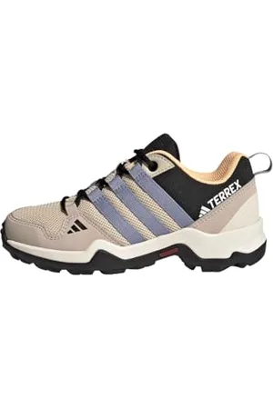 adidas Terrex AX2R Hiking Shoes Wanderschuhe, Sand/Silver Violet/Acid Orange, 29 EU