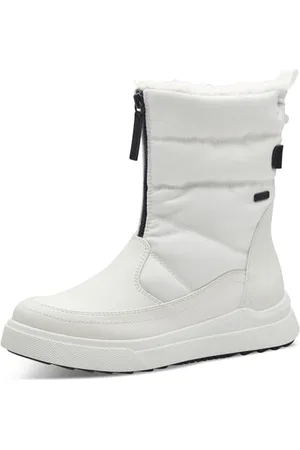 Jana Damen Winterstiefel ohne Absatz Wasserabweisend Vegan, , 42 EU