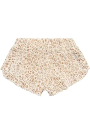Noppies Baby Baby-Mädchen Girls Newington All Over Print Shorts, Apple Cinnamon-P005, 62