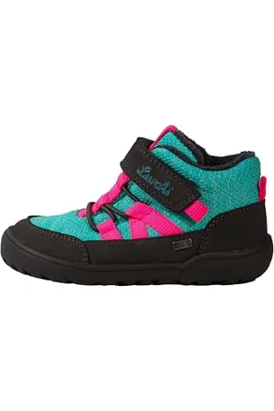 Lurchi Sneaker Jaden-TEX Barefoot, Farbe:Turkis-pink, Größe:24
