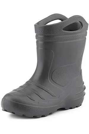 Ladeheid Gummistiefel Kinder federleichte Eva Regenstiefel für Mädchen und Jungen Thermo Gummistiefel gefüttert KL051 ( , 25 EU)