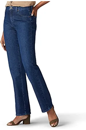 Lee Damen Relaxed Fit Straight Leg Jeans, , 38