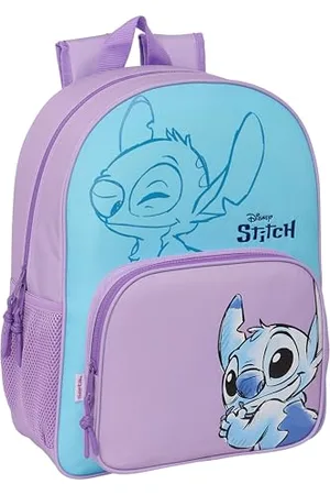 Safta STITCH SWEET Schulrucksack für Kinder, Kinderrucksack, anpassbar an den Wagen, ideal für Kinder im Schulalter, bequem und vielseitig, Qualität und Widerstandsfähigkeit, 33 x 14 x 42 cm,