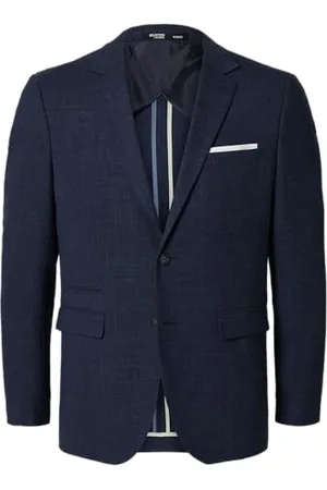 SELECTED SELETED HOMME Herren SLHSLIM-Oasis Linen BLZ NOOS Anzugjacke, , 44