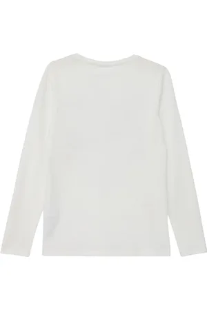 QS by s.Oliver Langarmshirt mit Frontprint