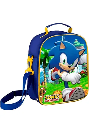 Toy Bags Unisex Kinder Mochilita Sonic 3D Eva-Innen komplett gefüttert und personalisiert Schulrucksack