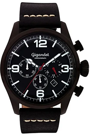 Gigandet Herren Analog Japanisches Quarzwerk Uhr mit Edelstahl Armband 2VNAG20/003
