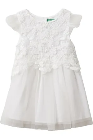 Benetton Mädchen und Mädchen 40wmgv01r Kleid, , 110 cm