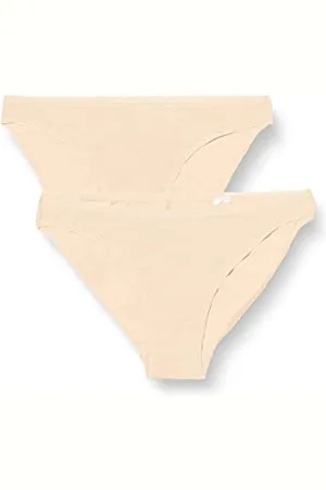Schiesser Damen 2 Pack Mini Slip Bio Baumwolle - 95/5 Organic Unterwäsche, , 38 EU