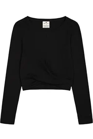 Champion Damen Legacy Emotional Dance W (117435) -Soft Cotton 1x1 Rib (190gr) Ls Crop Crewneck Langarmshirt, , S