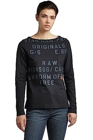 G-Star RAW Damen Stencil Graphic Top, , M