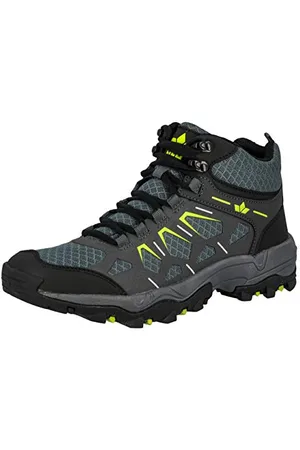 LICO Sierra High Herren Trekking- & Wanderstiefel, Anthrazit/ Lemon, 40 EU