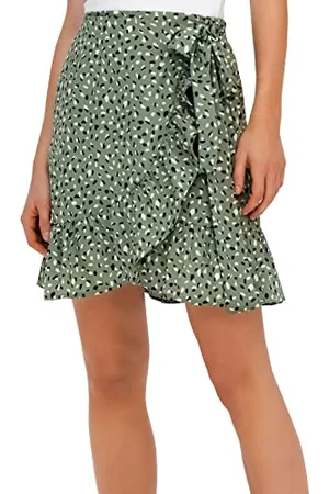 ONLY Damen ONLOLIVIA WRAP Rock WVN NOOS, , Größe S