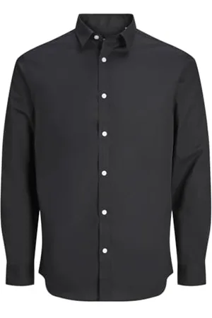 JJ Jrebgavin Solid Shirt Ls Noos