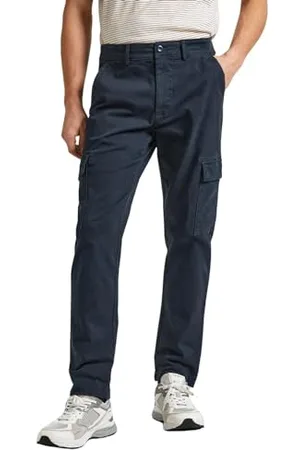 Pepe Jeans Herren Slim Cargohose, Blau (Dulwich Blue), 31W