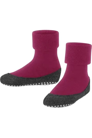 Falke Unisex Kinder Stoppersocken Cosyshoe Minis K Hp Wolle rutschhemmende Noppen 1 Paar, , 23/24 EU