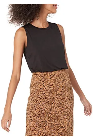 Amazon Damen Ärmelloses Muskel-Tanktop mit lockerer Passform, , XL