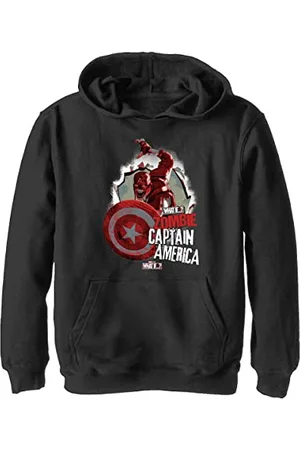 Marvel What If…? - ZOMBIE CAP POSTER YTH Hoodie Black 7/8