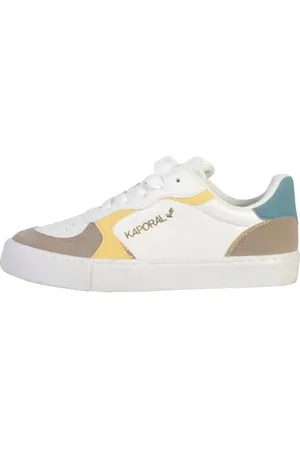 Kaporal 5 Damen Sekoia Sneaker, Weiß/Blau, 38 EU