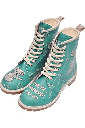 Dogo Long Boots - Koala - Vegane Damen Boots und Nachhaltige und Bunte Stiefeletten - Trendige Bequeme Stiefel für Damen