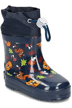 Playshoes Gummistiefel Halbschaft gefüttert Regenstiefel, , 25 EU