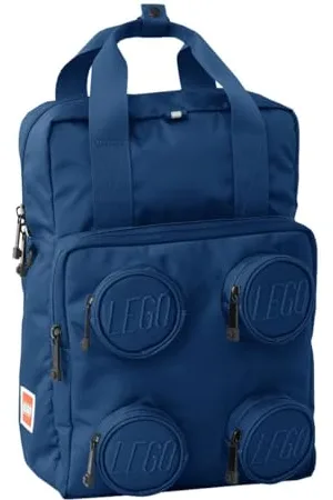 LEGO Wear Bags Signature Brick 2x2 Rucksack 15 Liter, Alltagsrucksack ca. 37 x 25,5 x 15 cm, Freizeit Daypack mit Brustgurt in , Hauptfach mit Laptop und Tablet Fach, Backpack mit 5 Fronttaschen