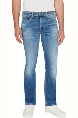 Pepe Jeans Herren Straight Jeans, Blau (Denim-RH0), 31W / 32L