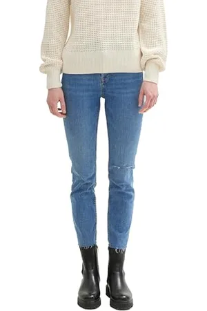 TOM TAILOR Damen Lotte Slim Straight Fit Jeans, , 29