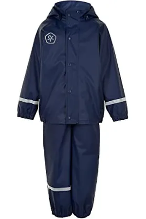 Color Kids Unisex Kinder Rain Set Solid Pu Regenjacke, , NOMAP