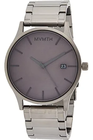 MVMT Analog Quarzuhr für Herren mit Graues Edelstahlarmband - D-MM01-GR