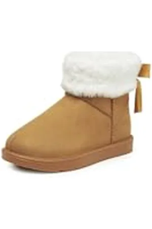 NEVA NV05 Fashion Boot, 25-Camel/Chestnut, 32 EU