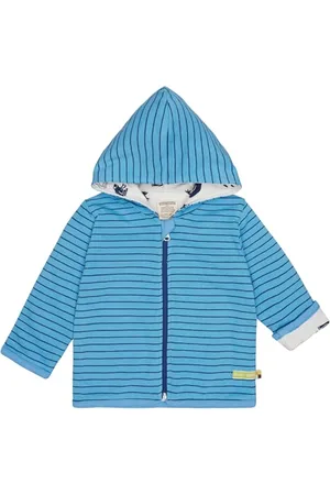 loud + proud Wendejacke mit Kapuze, aus Bio Baumwolle, GOTS zertifiziert