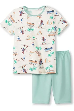 Calida Toddlers Kurz-Pyjama Kinder, aus 100% Bio-Baumwolle