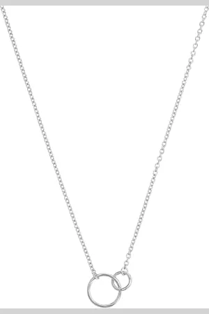 Noelani Kette mit Anhänger 925 Sterling Damen Halsschmuck, 40+5 cm, , Kreis, Kommt in Schmuck Geschenk Box, 2031965