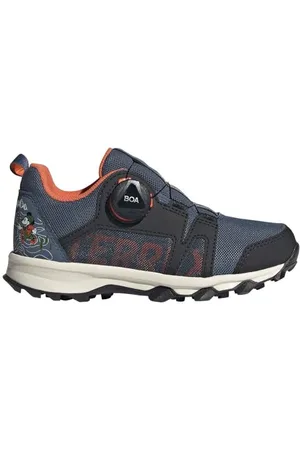 adidas Terrex Disney Agravic BOA Trail Running Shoe Trailrunning-Schuhe, Wonder Steel/core Black/orange, 29 EU
