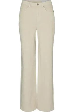 VERO MODA Damen Vmtessa Hr Wide Corudroy Pants Weite Jeans, , 25 W/30 L