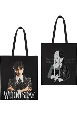 Cinereplicas Wednesday - Wednesday Tragetasche 42 * 38 cm - Offizielle Lizenz