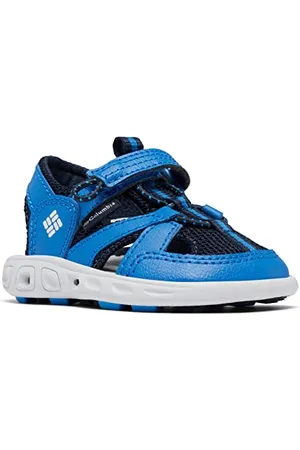 Columbia Youth Techsun Wave Trekkingsandalen für Unisex Kinder, Blau (Bright Indigo x Collegiate Navy), 35 EU
