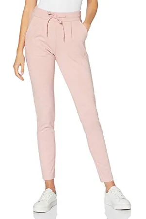 Ichi IHKATE PA2 Damen Sweathose Sweatpants Relaxhose mit Stretch Schmaler Schnitt mit Elastikbund, Größe:L, Farbe: